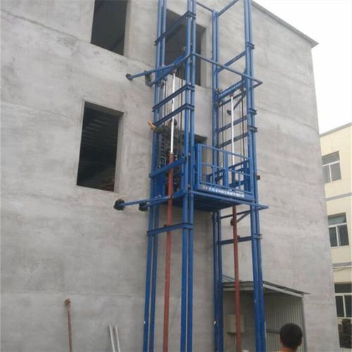 工厂直发壁挂式液压升降平台1吨2吨3吨壁挂式升降机